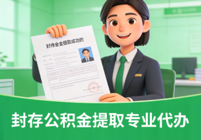 日照封存公积金代办提取